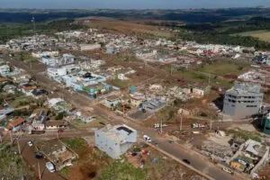 Aciu Mulher lança campanha para vítimas de tornado em Rio Bonito do Iguaçu