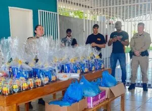 Polícia Militar realiza Natal Solidário e beneficia projetos sociais em Umuarama