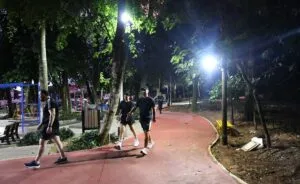 Às claras: iluminação do Bosque Uirapuru é totalmente recuperada