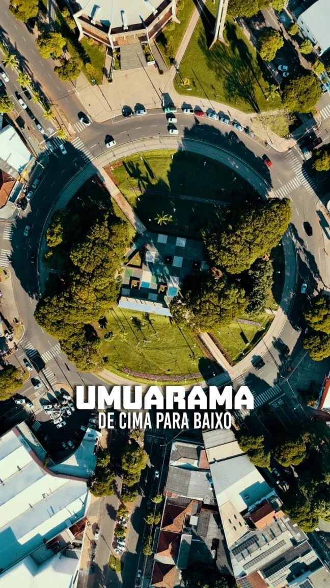 Umuarama de cima para baixo